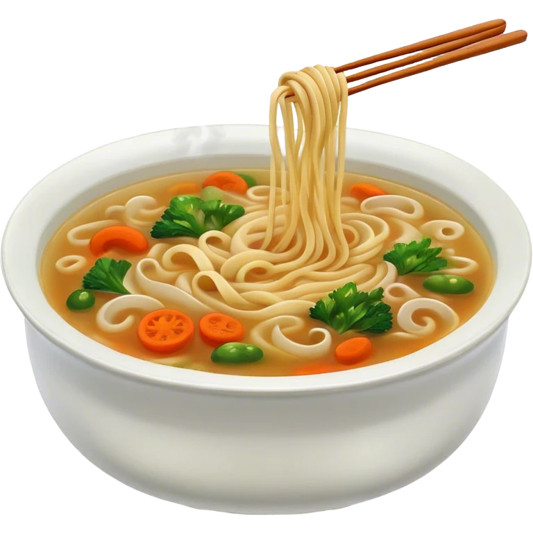 noodle soup emoji