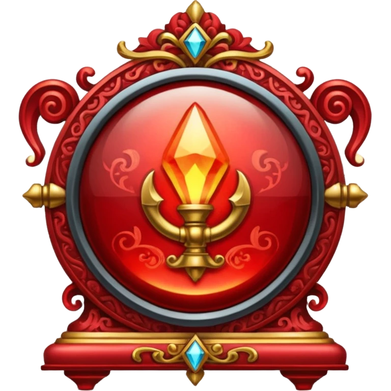 magical artifact red emoji