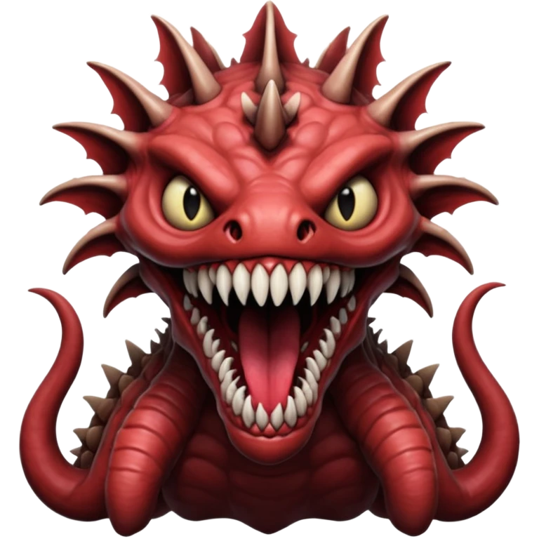 Stranger things 5 demogorgon emoji
