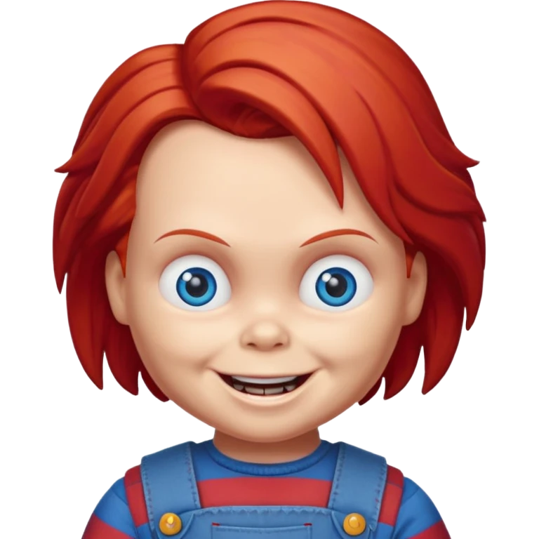 Un emojin de chuky emoji