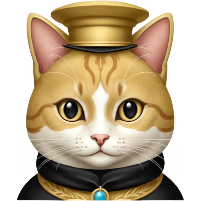 Бенгальская кошка на шкафу emoji