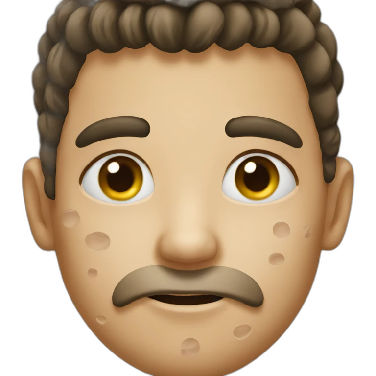 pimples emoji