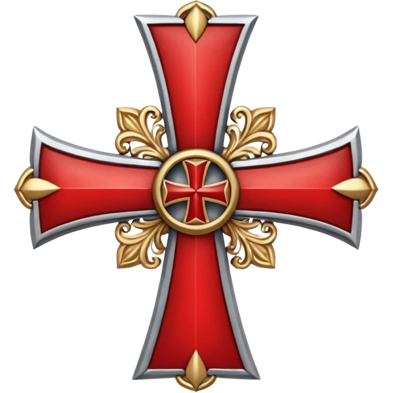 the cross patea  of the knights templar sec xi emoji
