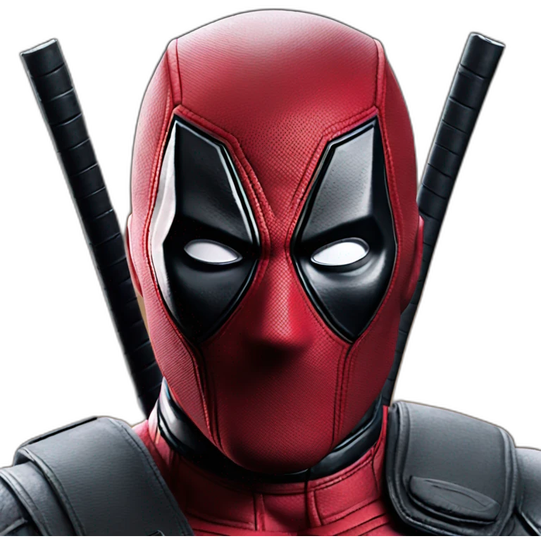 Deadpool hyper realistic emoji