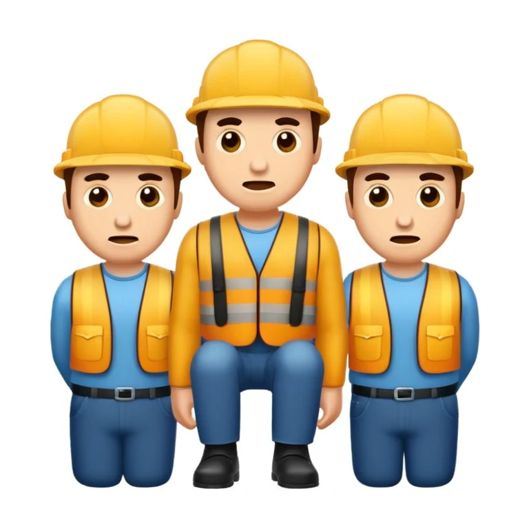 Rude men emoji