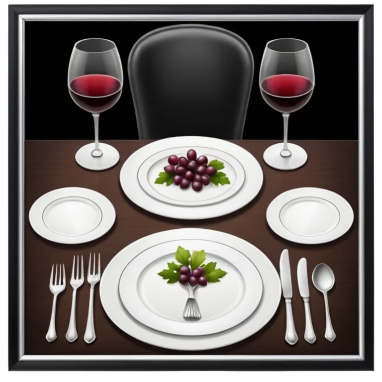 fine dining emoji