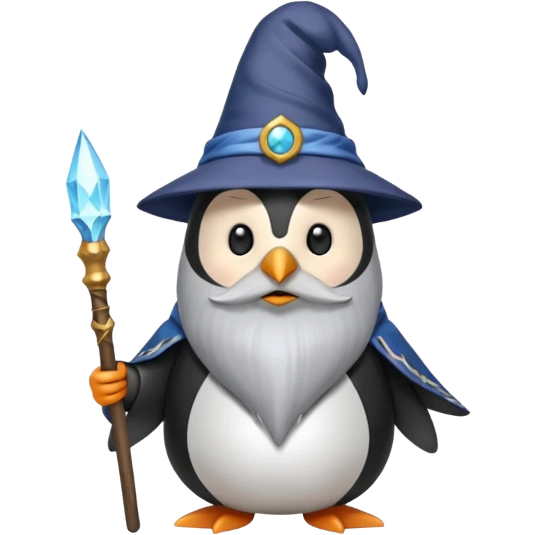 penguin wizard emoji