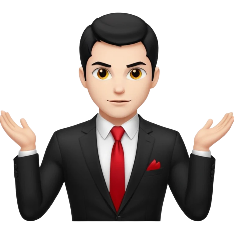Lucifer half body emoji