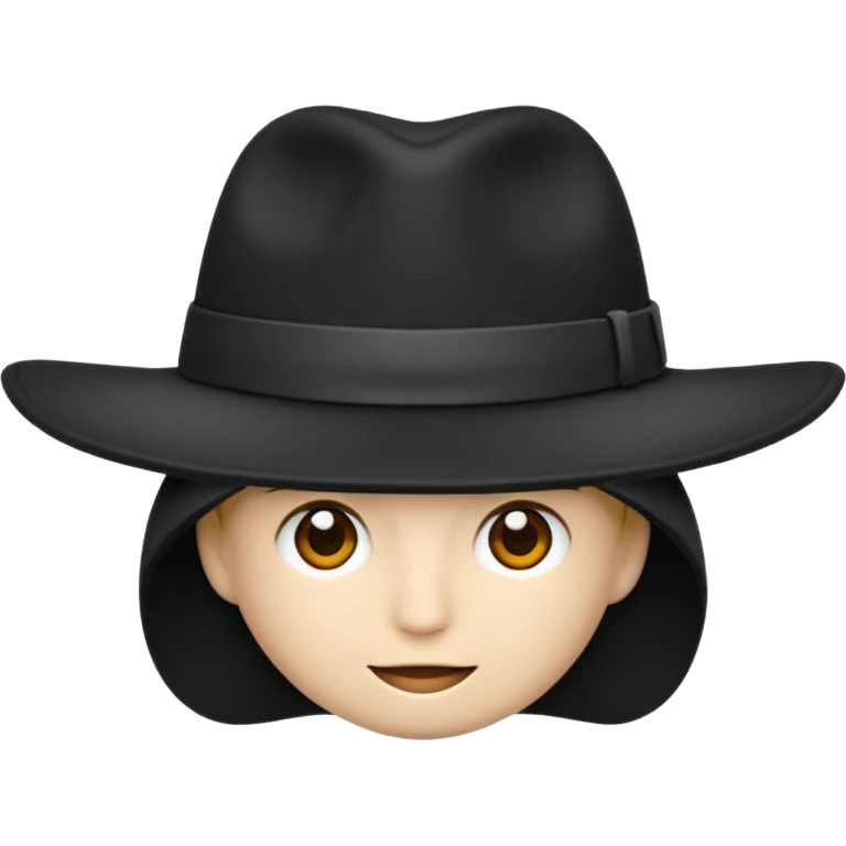 Black hat 🧢 emoji