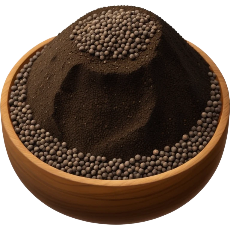 Ground Black Pepper emoji