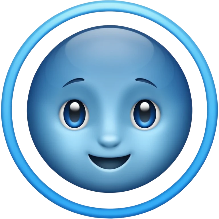 Blue tick emoji