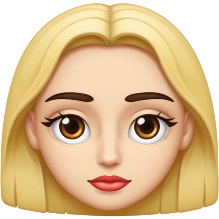 Cejas alineadas emoji