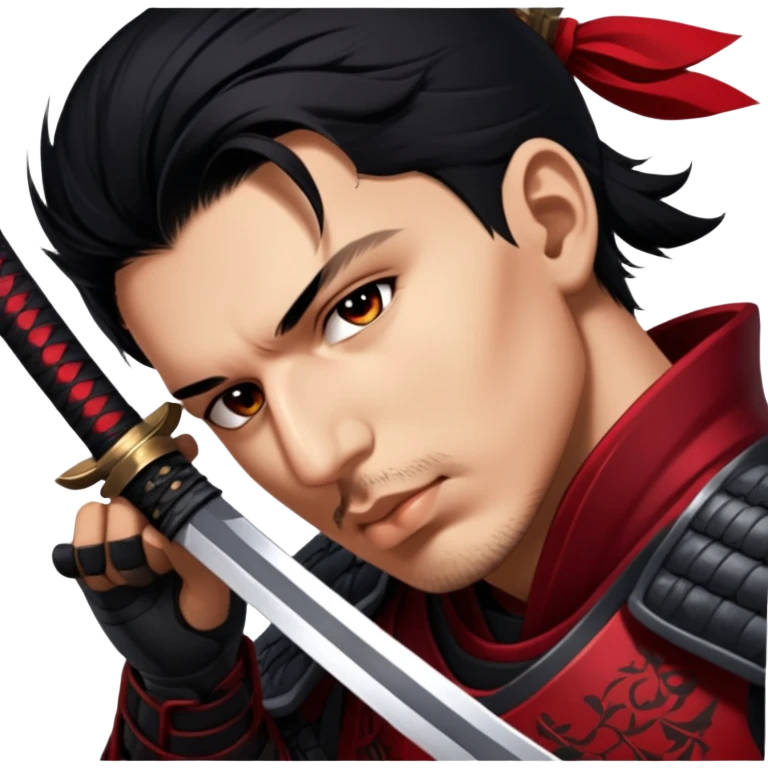 Fierce Samurai emoji
