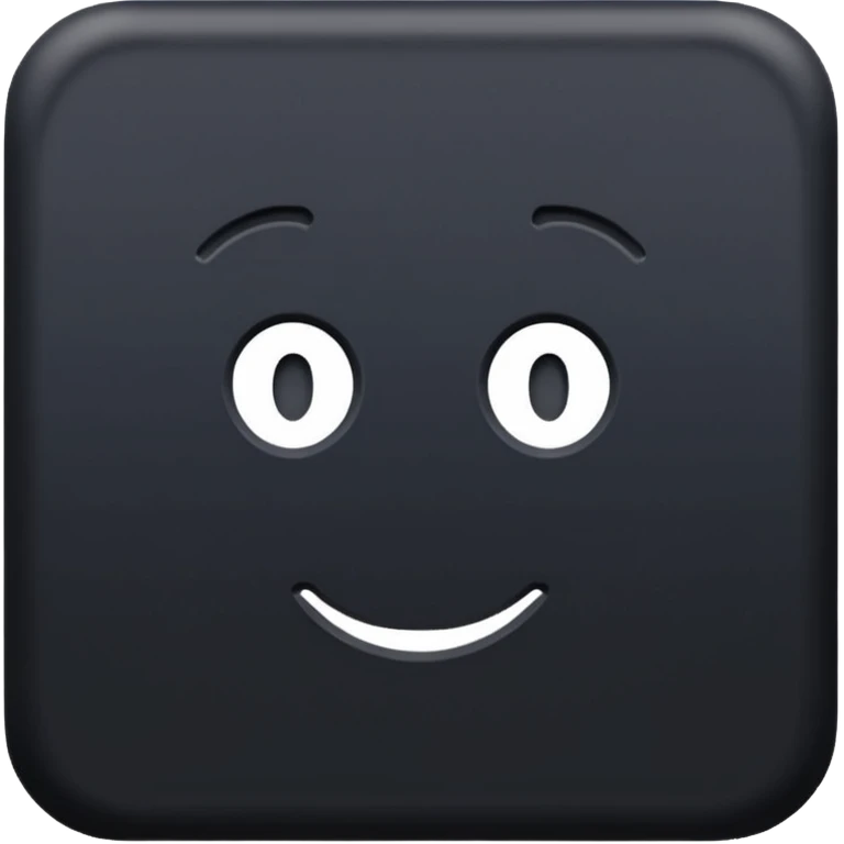 Black square emoji