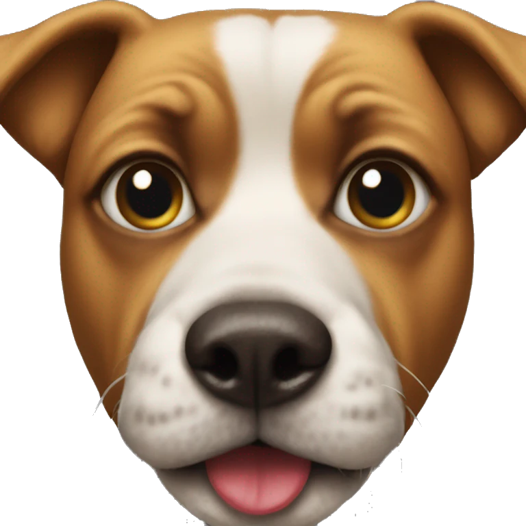 Dog with clown hate and nose emoji