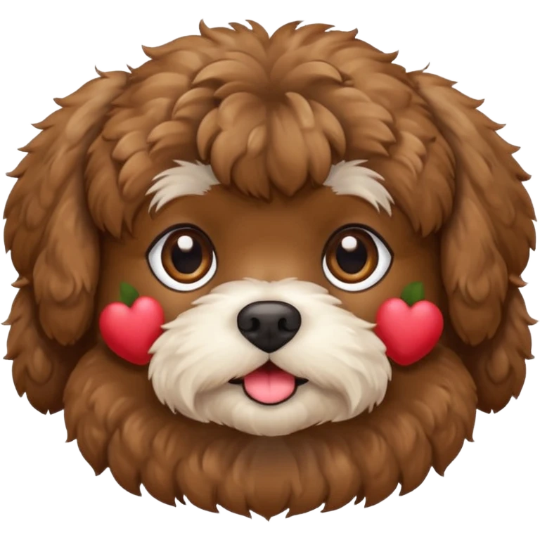 Brown Shihpoo emoji