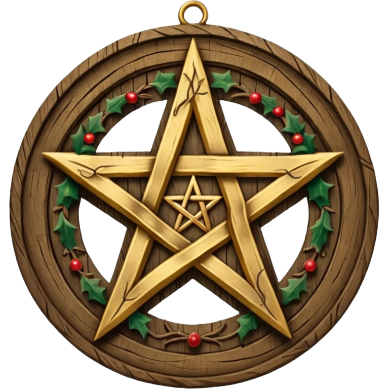 yule pentacle emoji