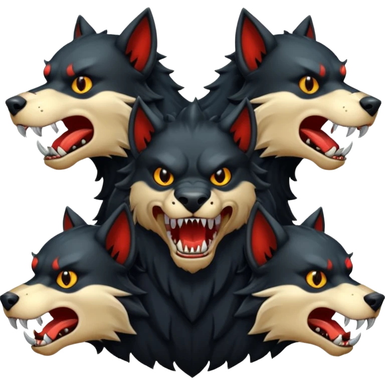 Un Cerbère emoji