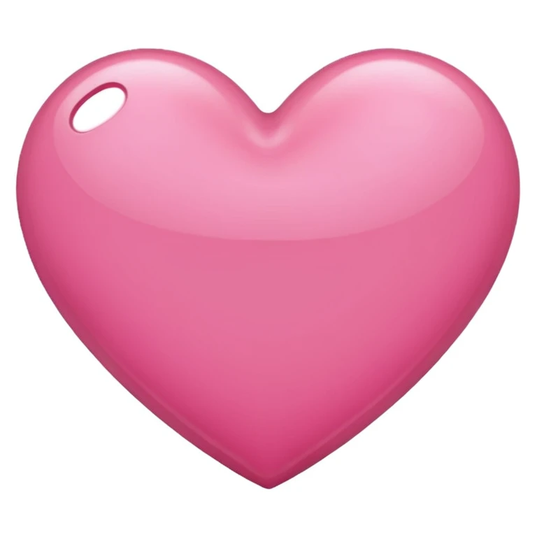 Heart pink emoji
