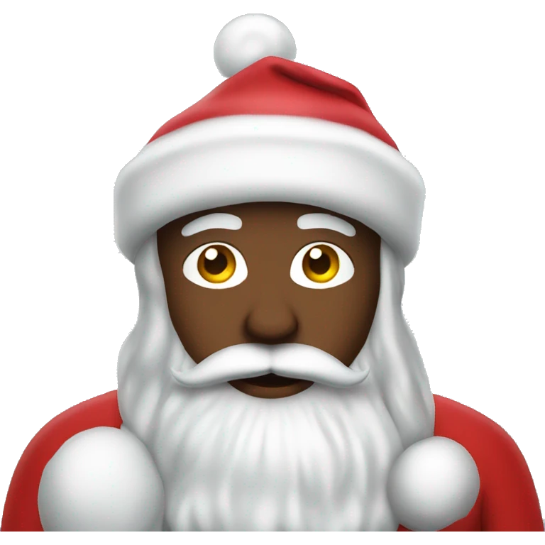 gay santa emoji