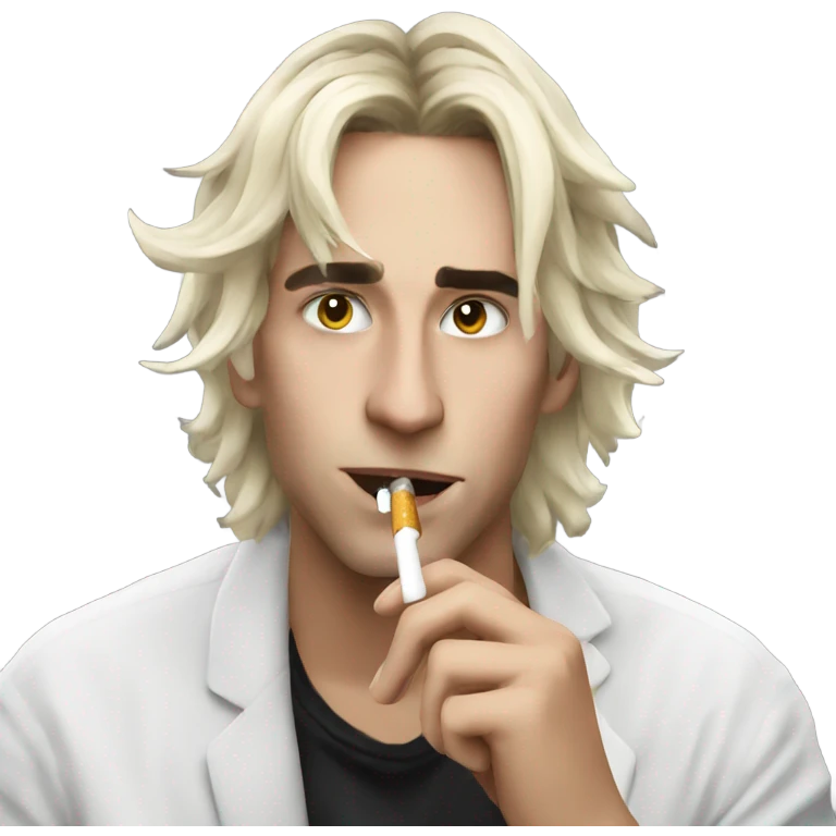 xQc smoking emoji