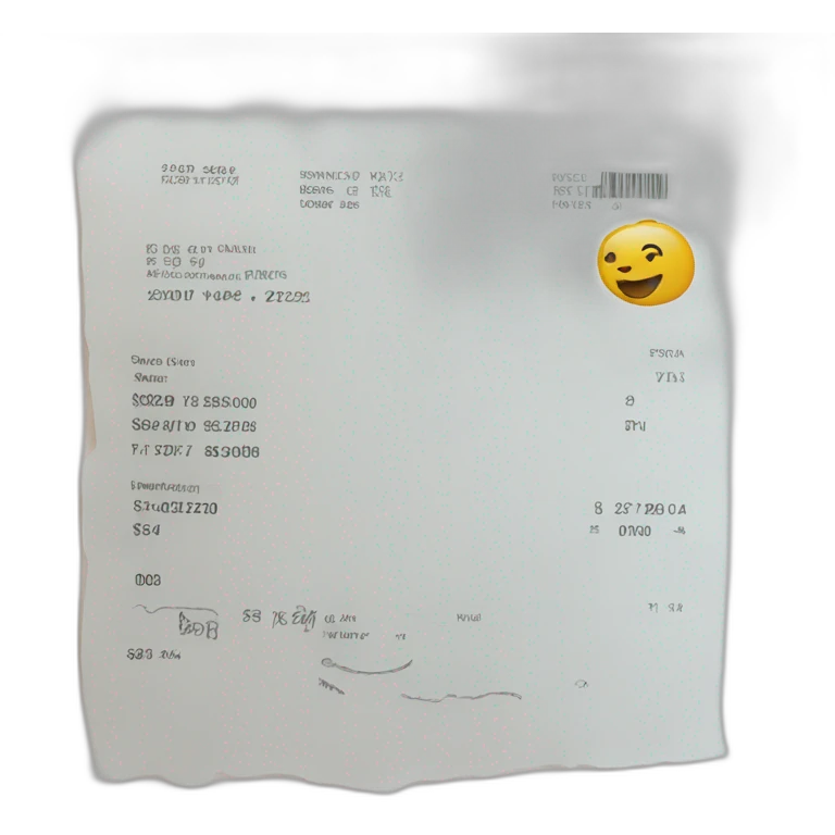 receipt emoji