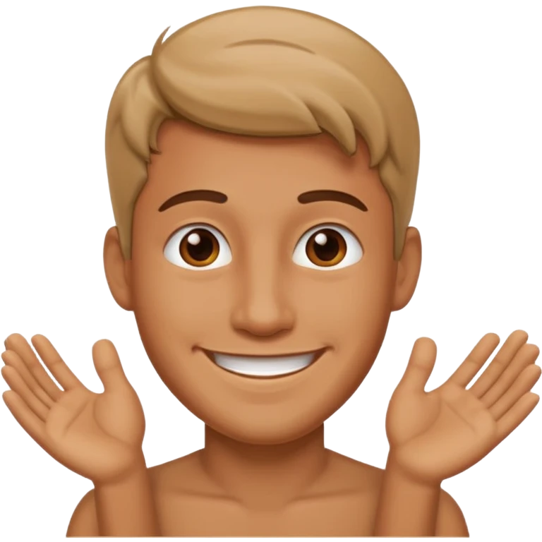 Guy asking emoji