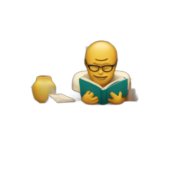 reading book emoji