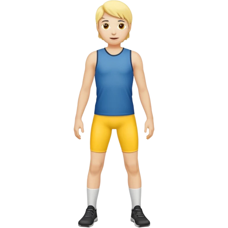 Yellow Knee emoji