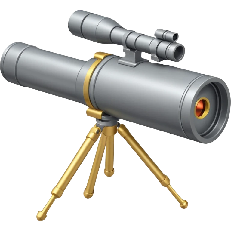 tiny missile launcher with sniper scope emoji