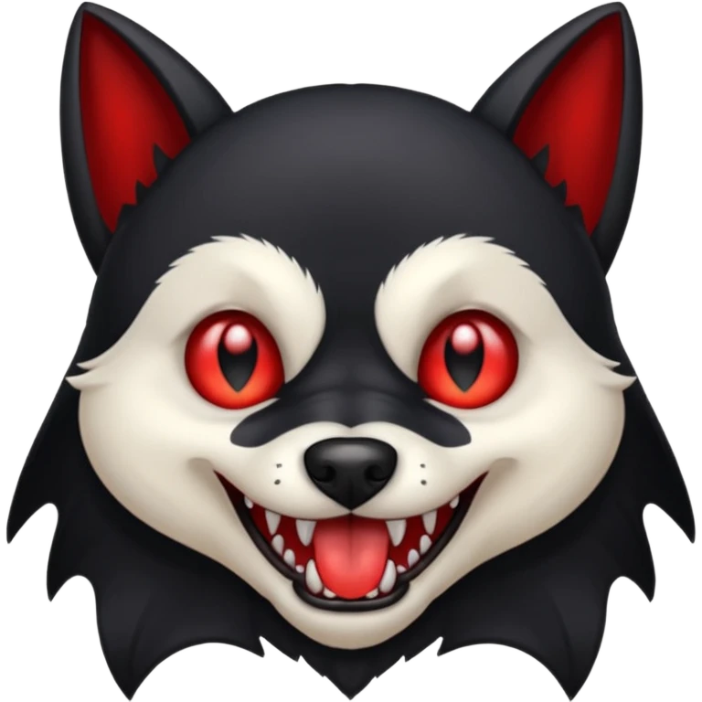 vampire dog emoji