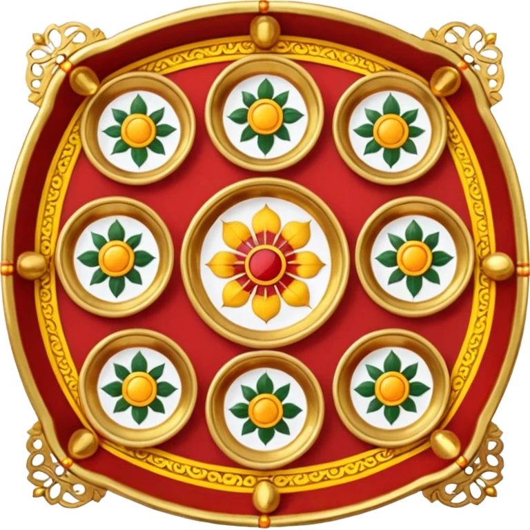 Pooja thali emoji