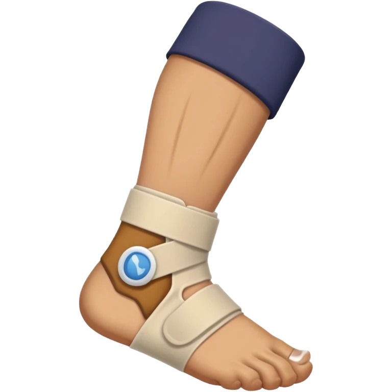 broken ankle  emoji