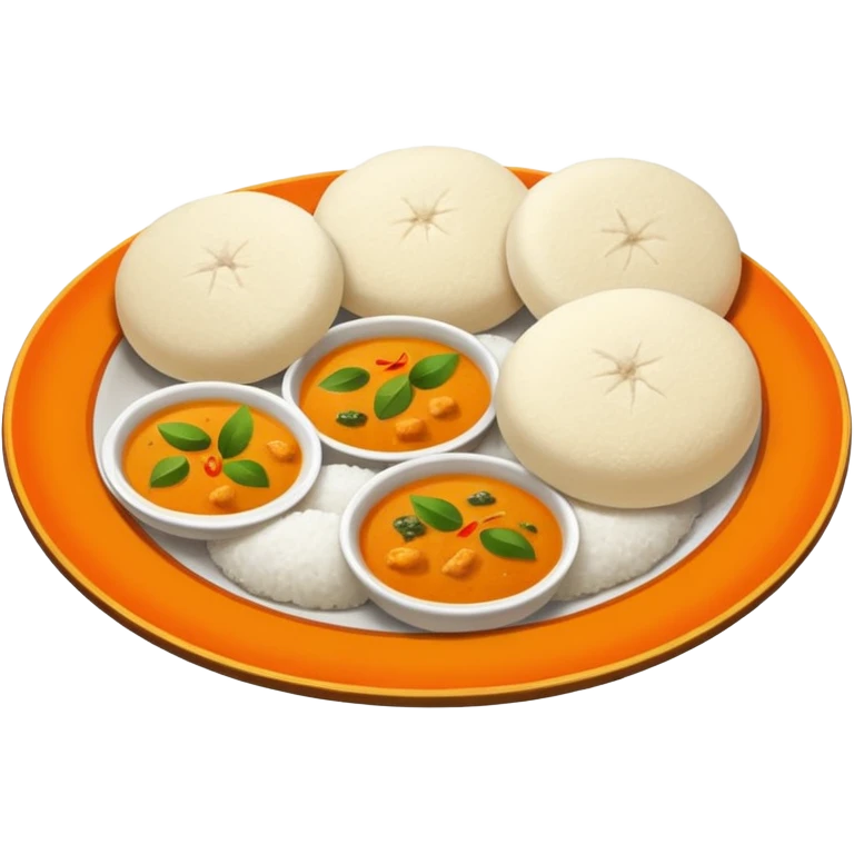 Idli sambar emoji