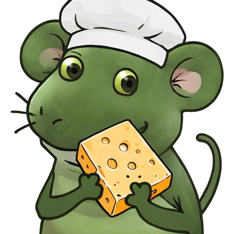 mouse with cheese  emoji