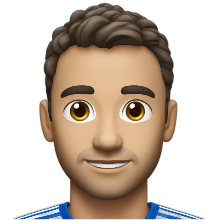 Real Sociedad San Sebastian soccer player emoji