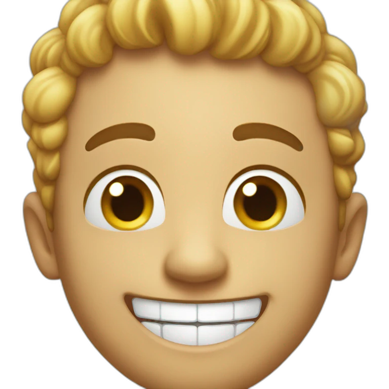 Rire plus sourire emoji