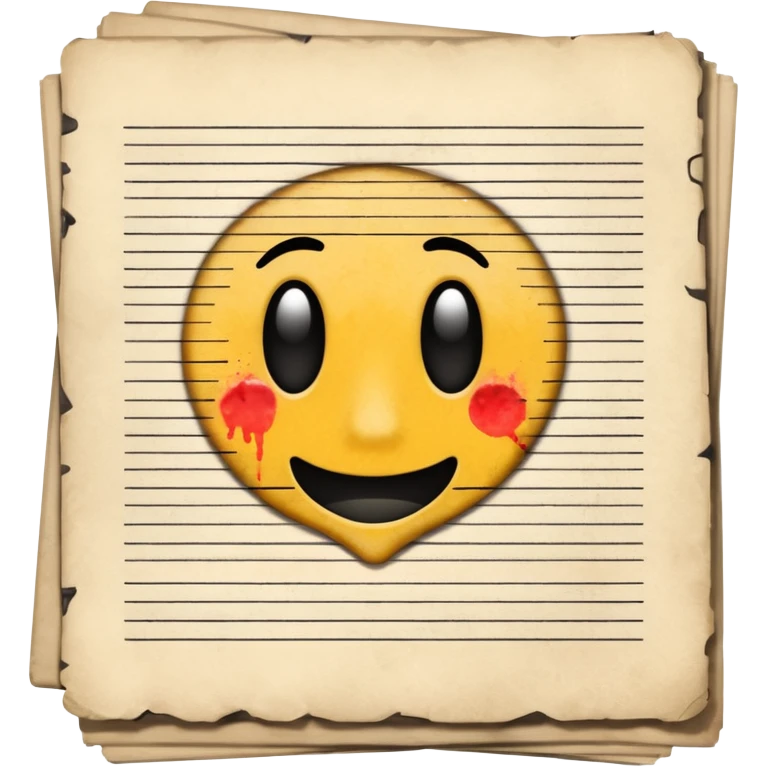 a screenplay manuscript  emoji
