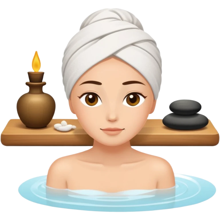 Spa day  emoji