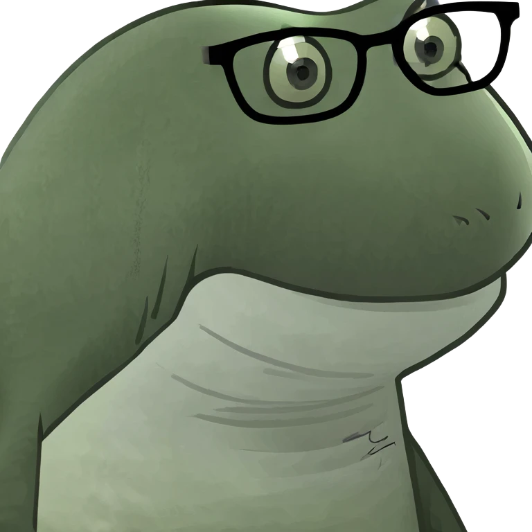 Shark with glasses emoji