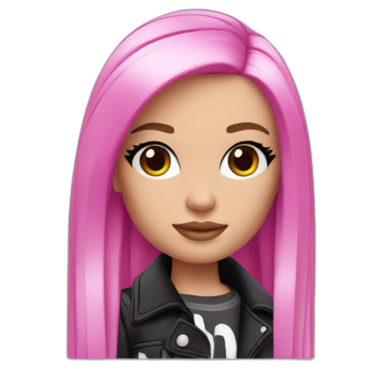 Emo barbie emoji