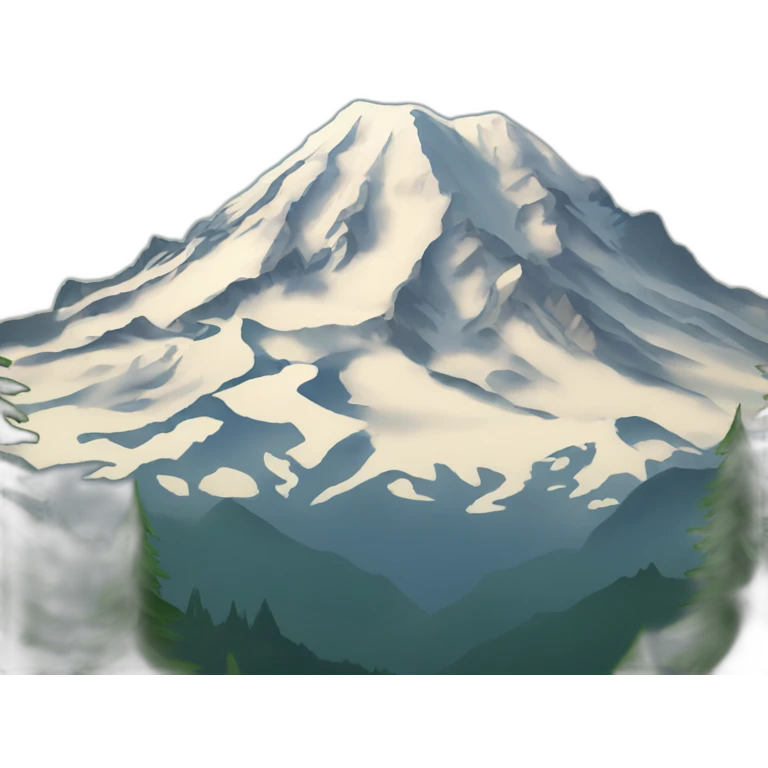 Rainier mount emoji