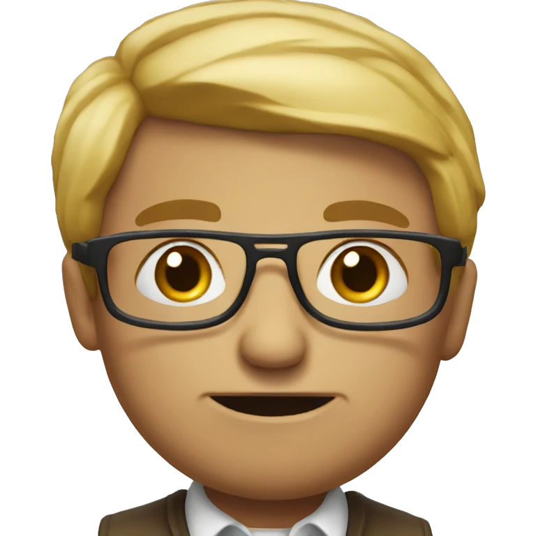 pleading nerd  emoji
