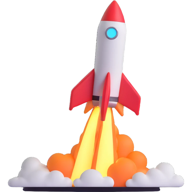 Rocket Colour full emoji