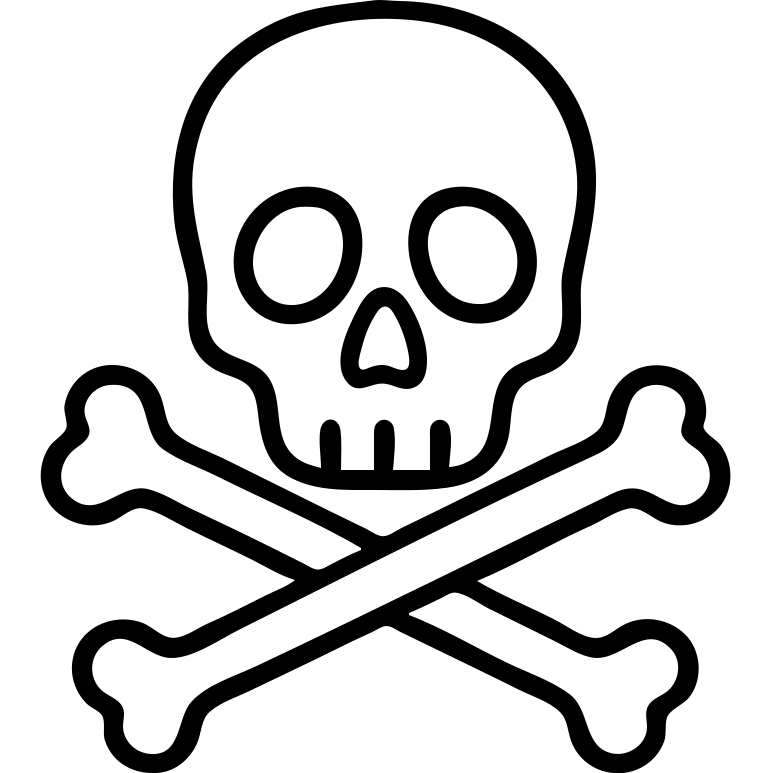 skull and bones emoji