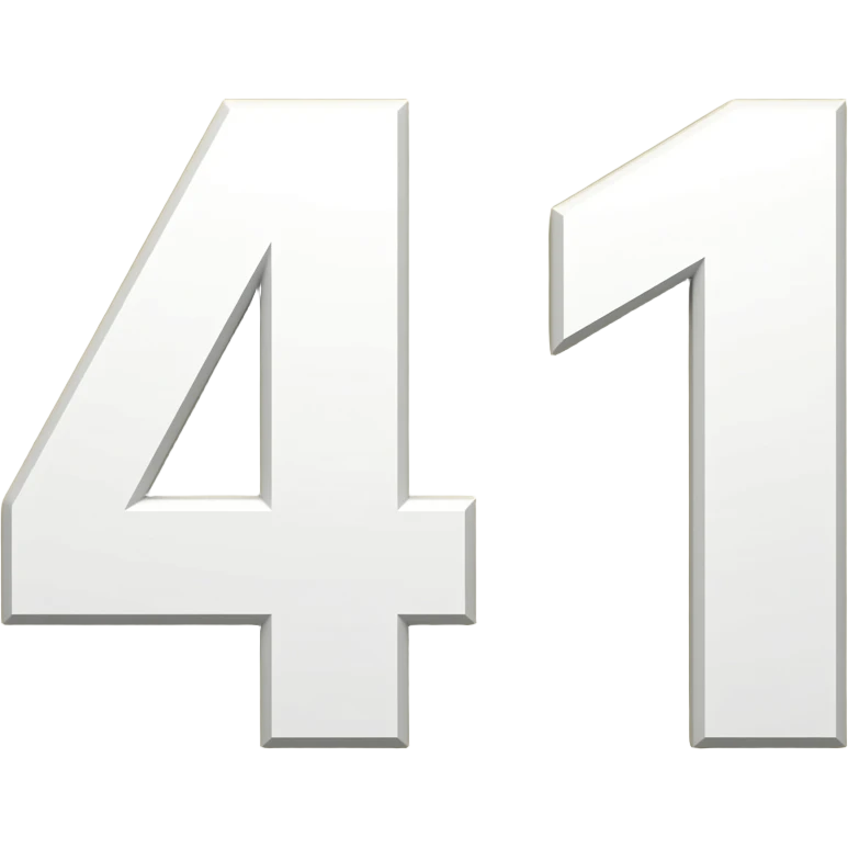 Numberblocks 41 emoji