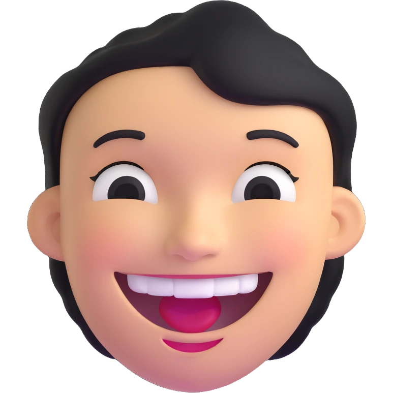 laughing face emoji