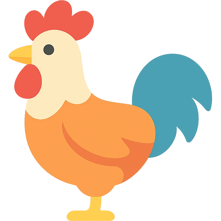 Rooster emoji