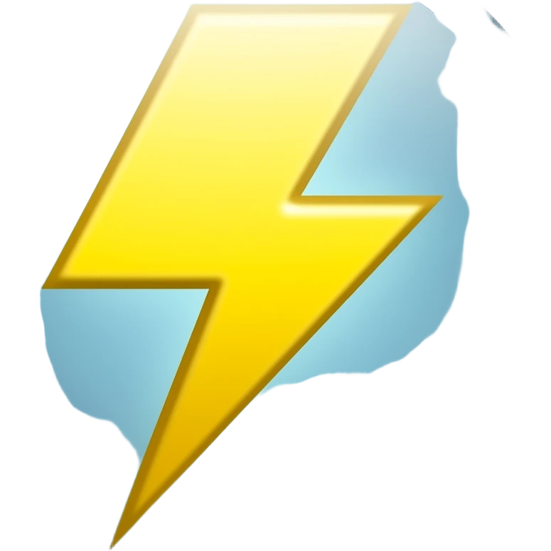 Electric bolt emoji