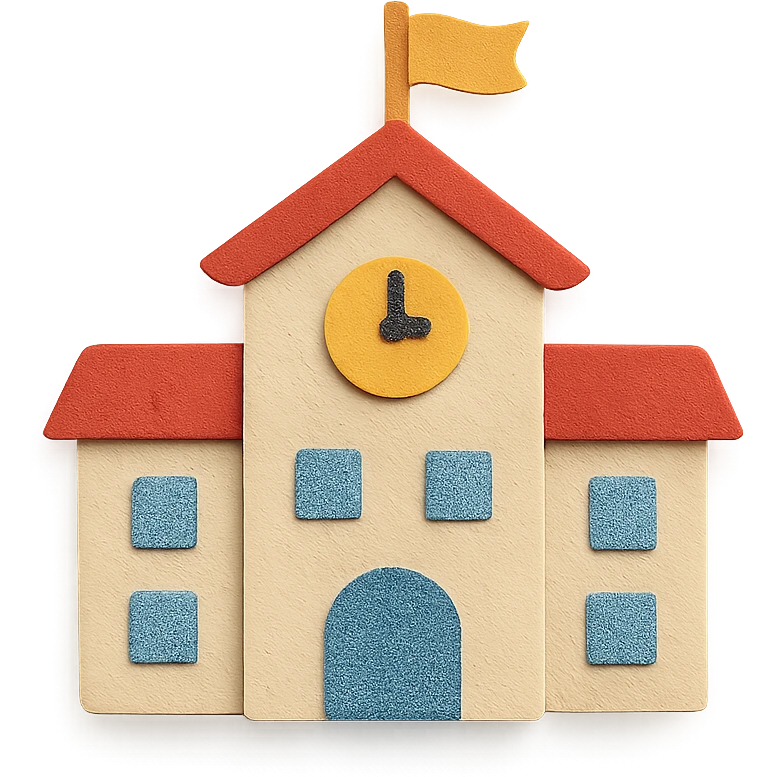 school building emoji